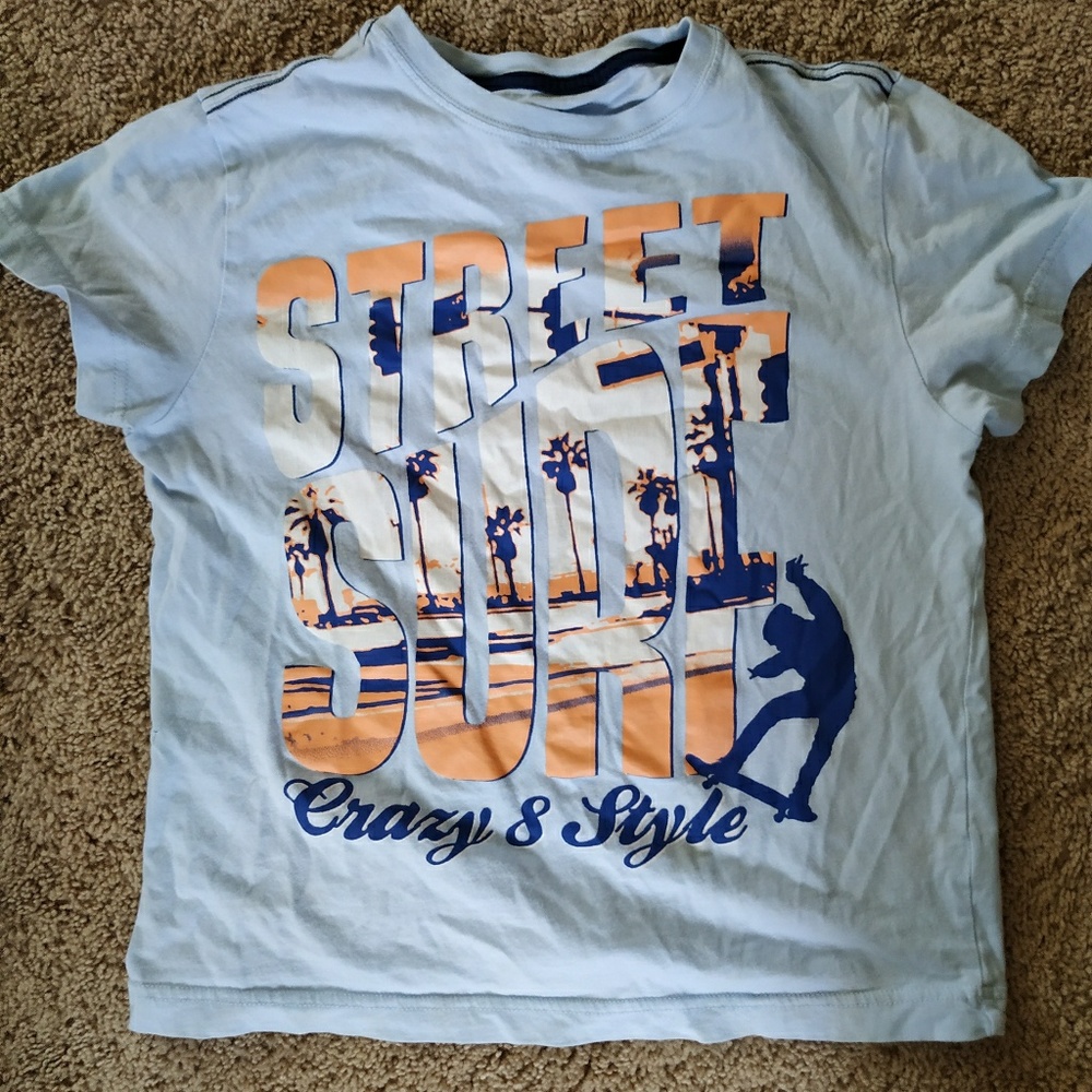 Lot of 2 Boys Tees Crazy 8 Cherokee